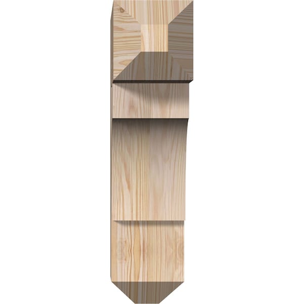 Westlake Craftsman Smooth Bracket, Douglas Fir, 5 1/2W X 18D X 22H